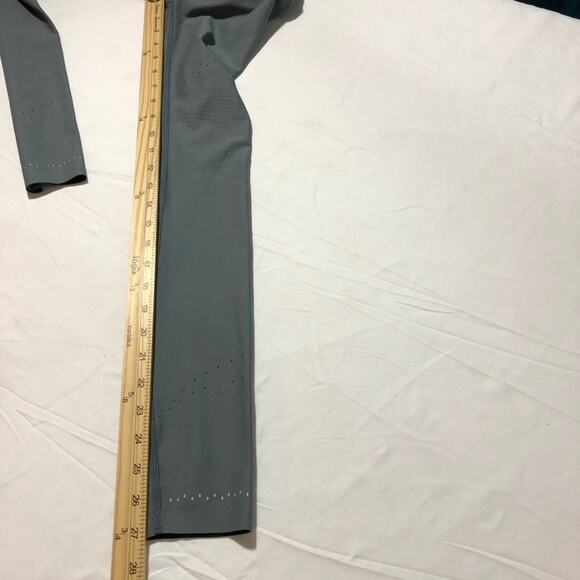 Lululemon womens 2 zoned in tight 27” blue charcoal leggings compression - Picture 11 of 15